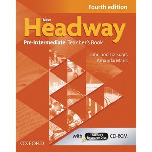 New Headway 4th Edition Pre-Intermediate Teacher's Book and Teacher's Resource Disc Pack imagine