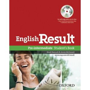 English Result Pre-Intermediate: Student's Book With DVD Pack- REDUCERE 50% imagine