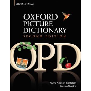 The Oxford Picture Dictionary 2nd Edition Monolingual English Edition imagine