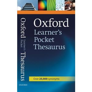 Oxford Learners Pocket Thesaurus First Edition imagine