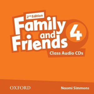 Family and Friends 2E 4 Class CD (X3) imagine