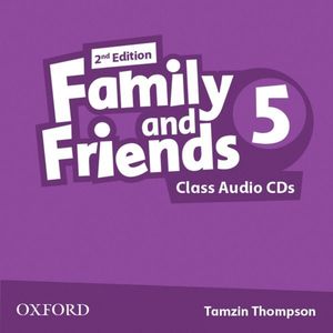 Family and Friends 2E 5 Class CD (X3) imagine