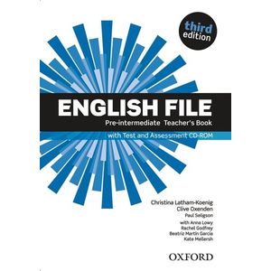 English File 3E Pre-intermediate Teacher's Book with Test and Assessment CD-ROM imagine