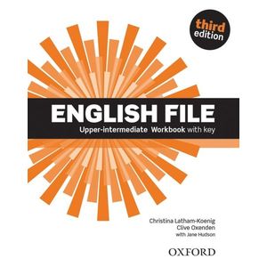 English File 3E Upper-intermediate Workbook with Key imagine