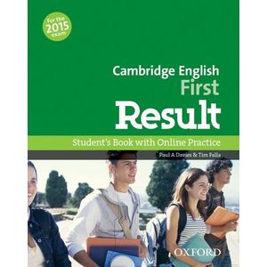 Cambridge English: First Result Student's Book and Online Practice Pack imagine