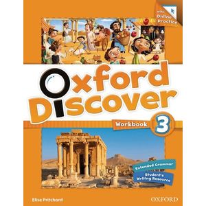 Oxford Discover 3 Workbook with Online Practice imagine