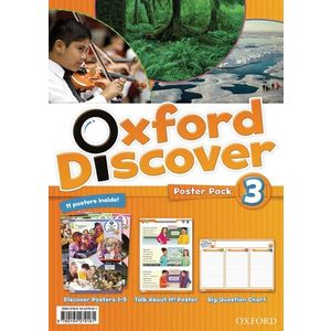 Oxford Discover 3 Poster Pack imagine