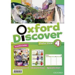Oxford Discover 4 Poster Pack imagine