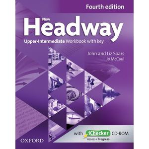 New Headway 4E Upper-Intermediate Workbook with Key imagine