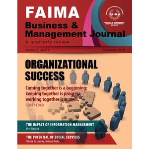 FAIMA Business & Management Journal – volume 3, issue 3, September 2015 imagine