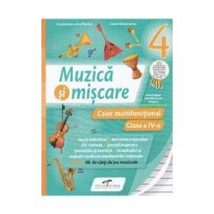 Muzica si miscare - Clasa a 4-a - Caiet multifunctional - Lacramioara-Ana Pauliuc Costin Diaconescu imagine