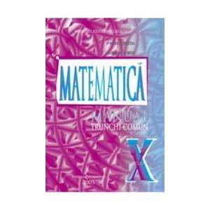 Matematica cls 10 Tc - Marius Burtea Georgeta Burtea imagine