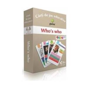 Whos who - Carti de joc educative imagine