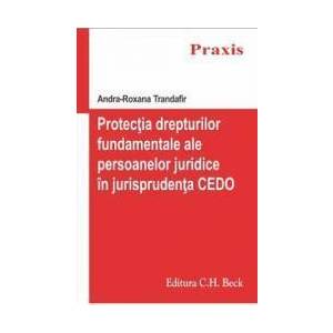 Protectia Drepturilor Fundamentale Ale Persoanelor Juridice In Jurisprudenta Cedo - Andra-Roxana imagine
