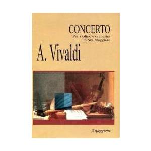 Concerto Per Violino E Orchestra In Sol Maggiore - A. Vivaldi imagine