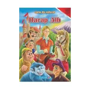 Harap Alb - Carte De Colorat A4 imagine