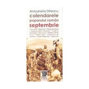 Calendarele poporului roman - Septembrie - Antoaneta Olteanu L3 imagine