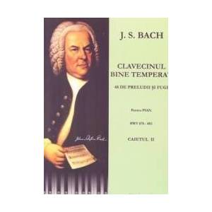 Clavecinul bine temperat pentru pian caietul 2 - J.S. Bach imagine