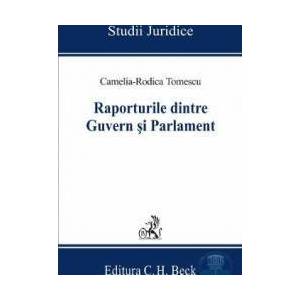 Raporturile dintre Guvern si Parlament - Camelia-Rodica Tomescu imagine