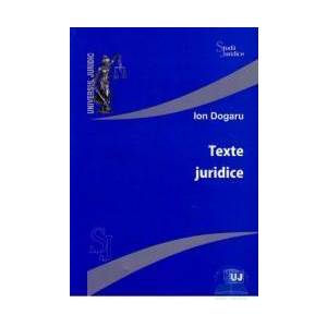 Texte juridice - Ion Dogaru imagine