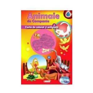 Animale de companie - Carte de colorat si activitati imagine