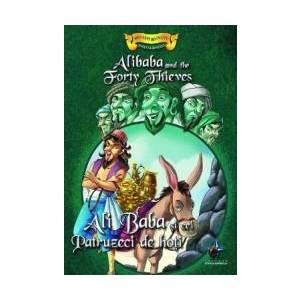 Ali Baba si cei patruzeci de hoti - Povesti bilingve engleza-romana imagine