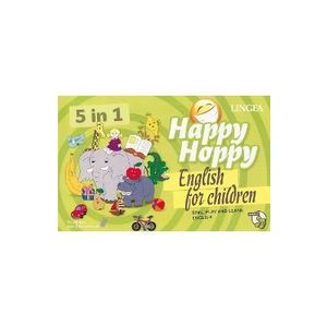 Happy Hoppy, English for children 5 in 1: Sing, play and learn english imagine