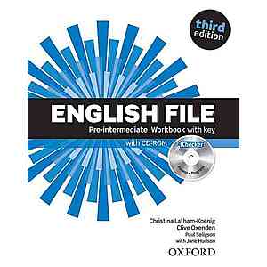 English File 3E Pre-intermediate Workbook with key imagine