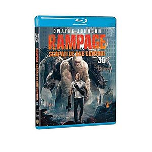 Rampage: Scapati de sub control 3D (Blu Ray Disc) / Rampage | Brad Peyton imagine