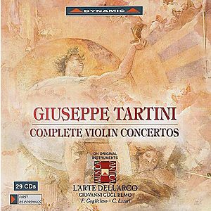 Tartini: Complete Violin Concertos | Federico Guglielmo, Carlo Lazari, L'Arte dell'Arco, Giovanni Guglielmo, Giuseppe Tartini imagine