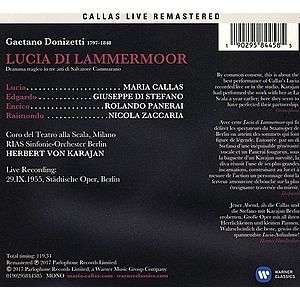 Donizetti: Lucia di Lammermoor | Maria Callas, Herbert von Karajan imagine