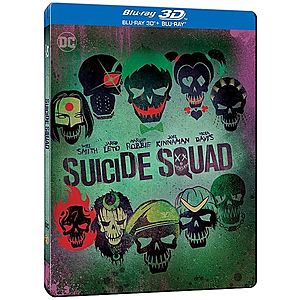 Brigada Sinucigasilor 2D+3D Steelbook (Blu Ray Disc) / Suicide Squad | David Ayer imagine