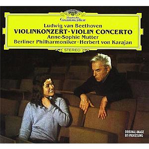 Beethoven: Violin Concerto, op 61 | Anne-Sophie Mutter, Herbert von Karajan, Ludwig Van Beethoven imagine
