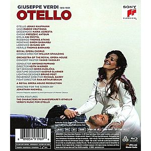 Verdi: Otello (Blu Ray) | Giuseppe Verdi, Jonas Kaufmann, Keith Warner, Orchestra of the Royal Opera House imagine