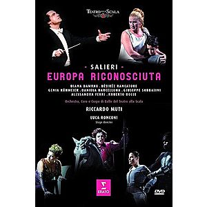 Salieri - L'Europa riconosciuta (DVD) | Diana Damrau, Riccardo Muti, Luca Ronconi, Orchester der Bayreuther Festspiele, Chor der Mailander Scala imagine