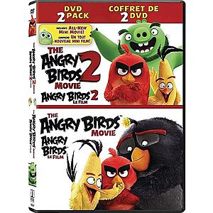 Angry Birds 1 Filmul + Angry Birds 2 Filmul (Colectie 2 DVD-uri) / The Angry Birds 1+2 Movie Collection | Thurop Van Orman, John Rice imagine