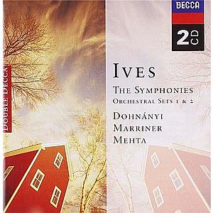 Ives: Symphonies & Orchestral Sets 1 & 2 | Charles Ives, Neville Marriner, Zubin Mehta, Cleveland Orchestra, Christoph von Dohnanyi, Los Angeles Philharmonic Orchestra, Academy of St Martin in the Fields imagine
