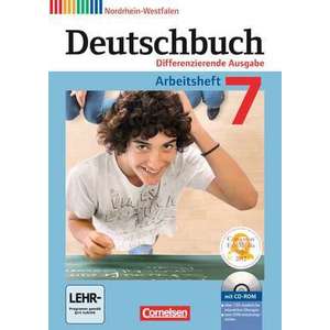 Deutschbuch 7. Schuljahr. Arbeitsheft mit Loesungen und UEbungs-CD-ROM. Nordrhein-Westfalen imagine
