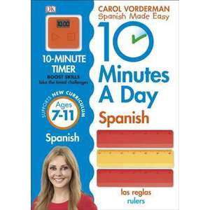 10 Minutes A Day Spanish, Ages 7-11 (Key Stage 2) imagine