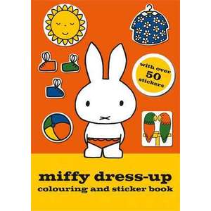Miffy Dress-Up Colouring and Sticker Book imagine