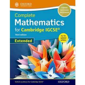 Complete Mathematics for Cambridge IGCSE® Student Book (Extended) imagine