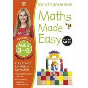 Maths Made Easy Shapes And Patterns Preschool Ages 3-5 imagine