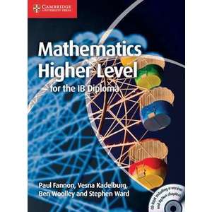 Mathematics for the IB Diploma: Higher Level with CD-ROM imagine