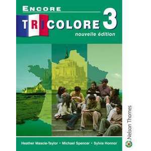 Encore Tricolore Nouvelle 3 Student Book imagine