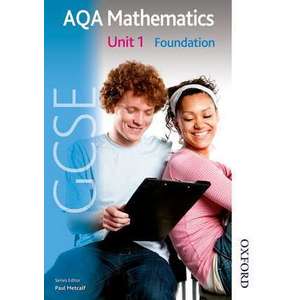 New AQA GCSE Mathematics Unit 1 Foundation imagine
