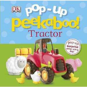 Pop-up Peekaboo Tractor imagine
