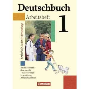 Deutschbuch 1. Arbeitsheft mit Loesungen. Realschule. 5. Schuljahr. Baden-Wuerttemberg imagine