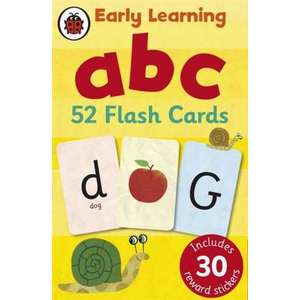 Ladybird Early Learning: ABC flash cards imagine