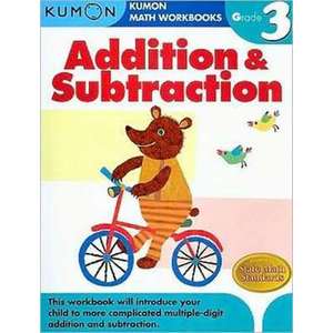 Addition & Subtraction Grade 3 imagine