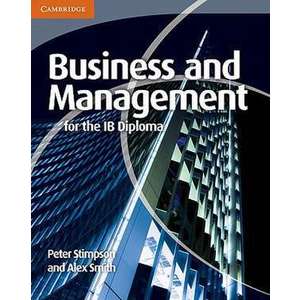 Business and Management for the IB Diploma imagine